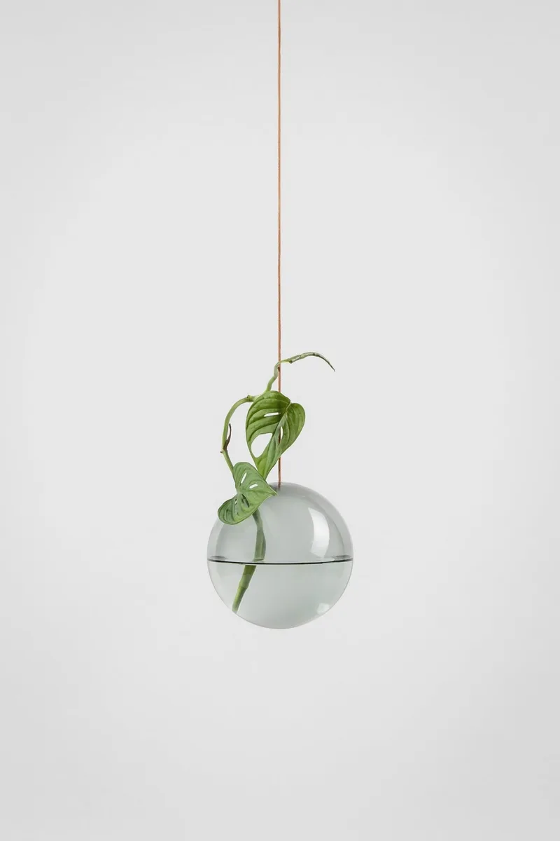 HANGING FLOWER BUBBLE, MEDIUM, SMOKE by Studio About – product photo