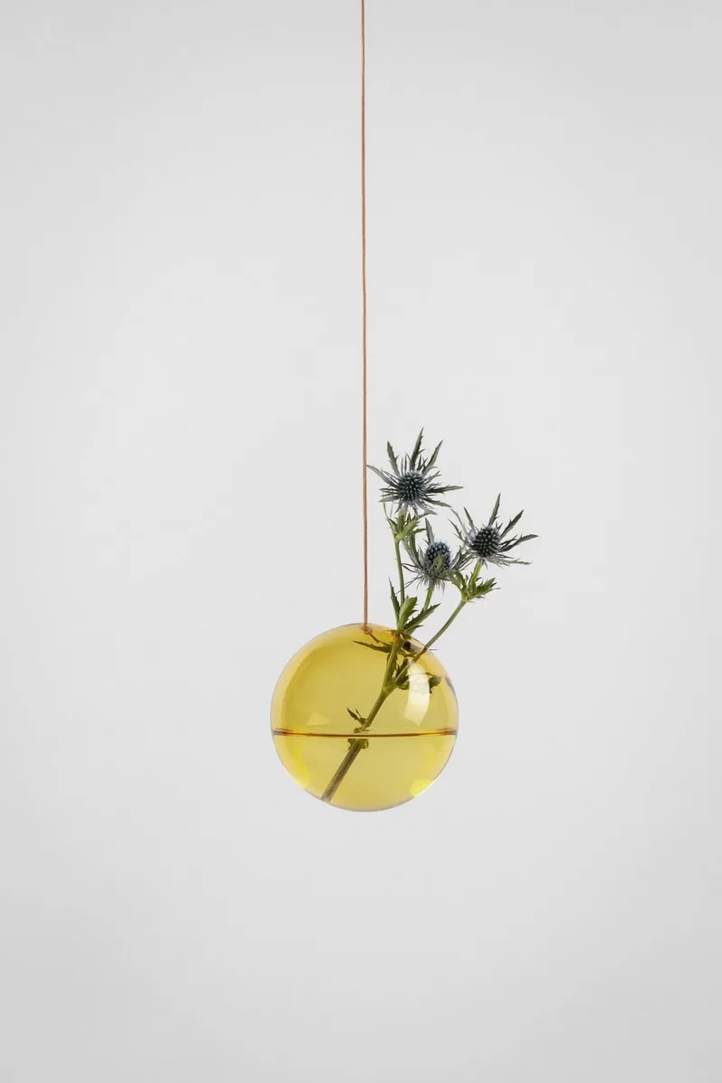 HANGING FLOWER BUBBLE, MEDIUM, YELLOW von Studio About – Produktfoto