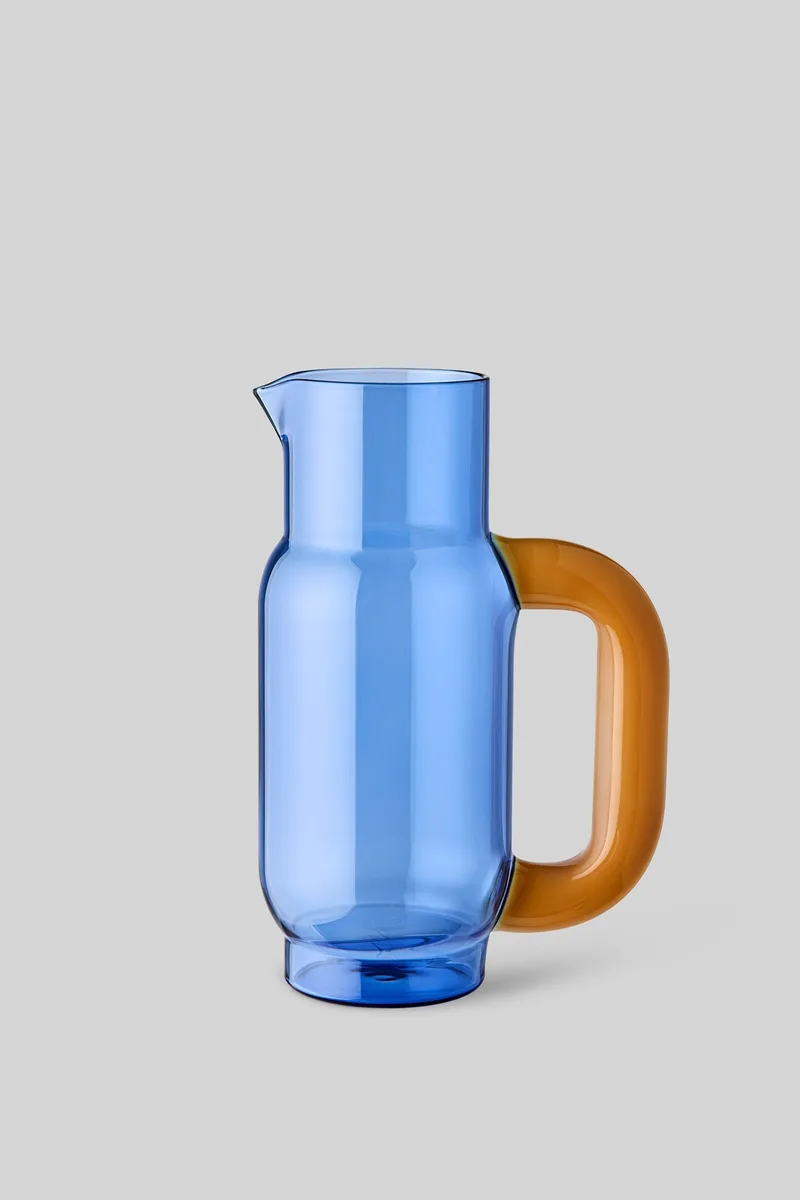 PITCHER, BLUE/MILKY AMBER by Studio About – product photo