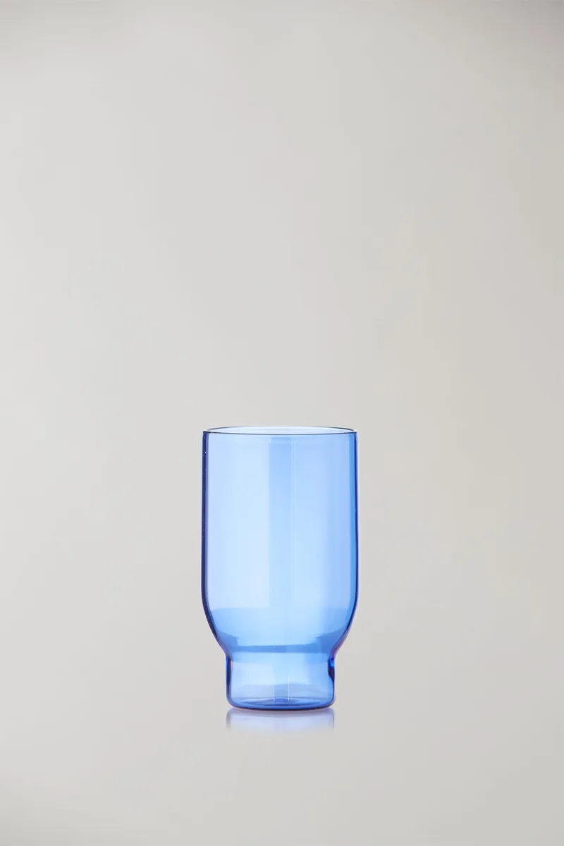 GLASSWARE, WATER GLASS, TALL, 2 PCS, BLUE by Studio About – product photo