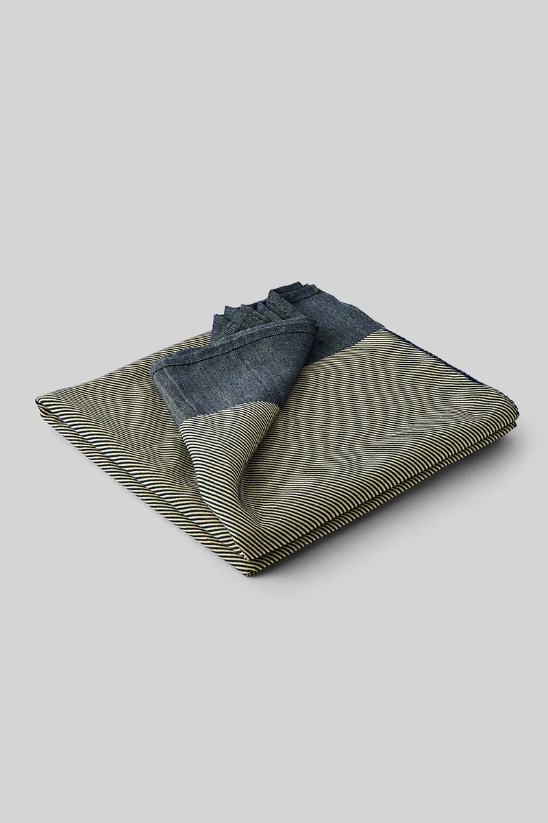 THROW, YELLOW/DARK BLUE by Studio About – product photo