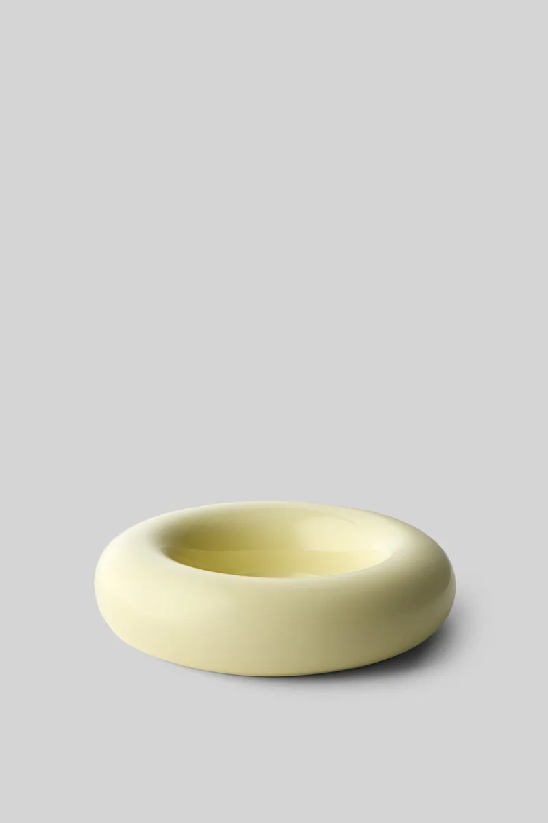BOB CANDLE HOLDER, LARGE, YELLOW van Studio About – productfoto