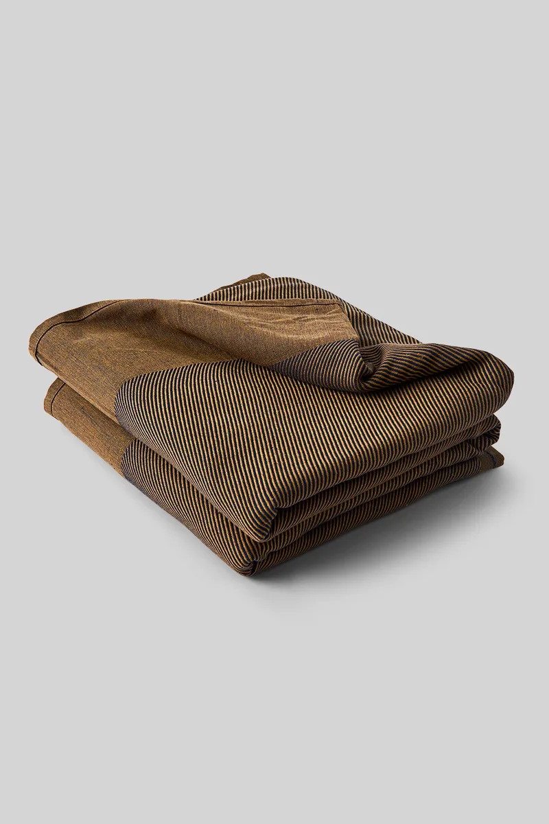 PLAID, DARK BLUE/OCHRE by Studio About – product photo