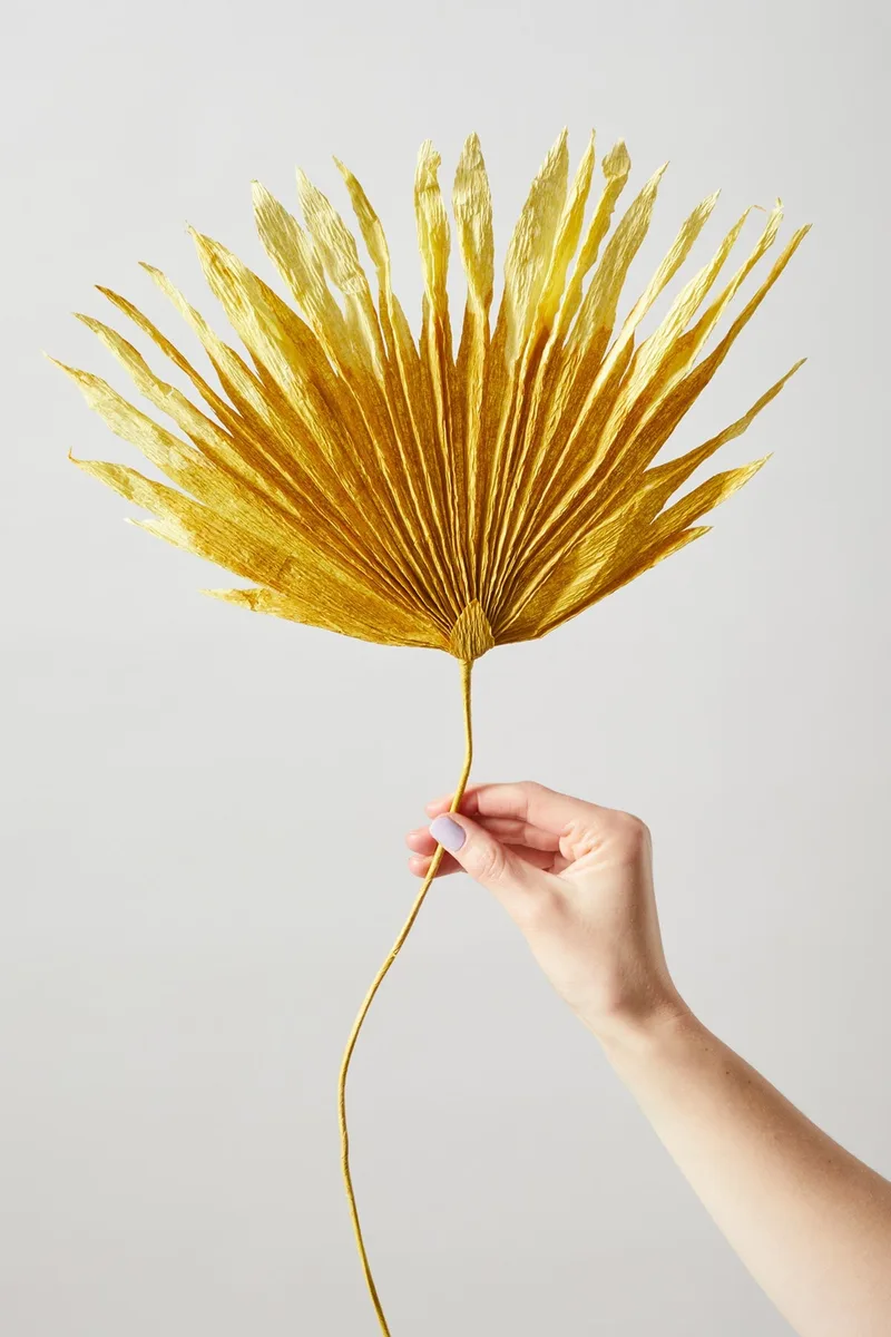 PAPER FLOWER, PALM, OCHRA by Studio About – product photo