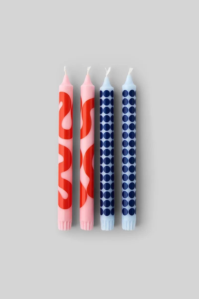 CANDLES, ROSE/LIGHT BLUE by Studio About – product photo