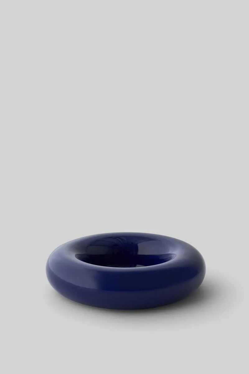 BOB CANDLE HOLDER, LARGE, DARK BLUE van Studio About – productfoto