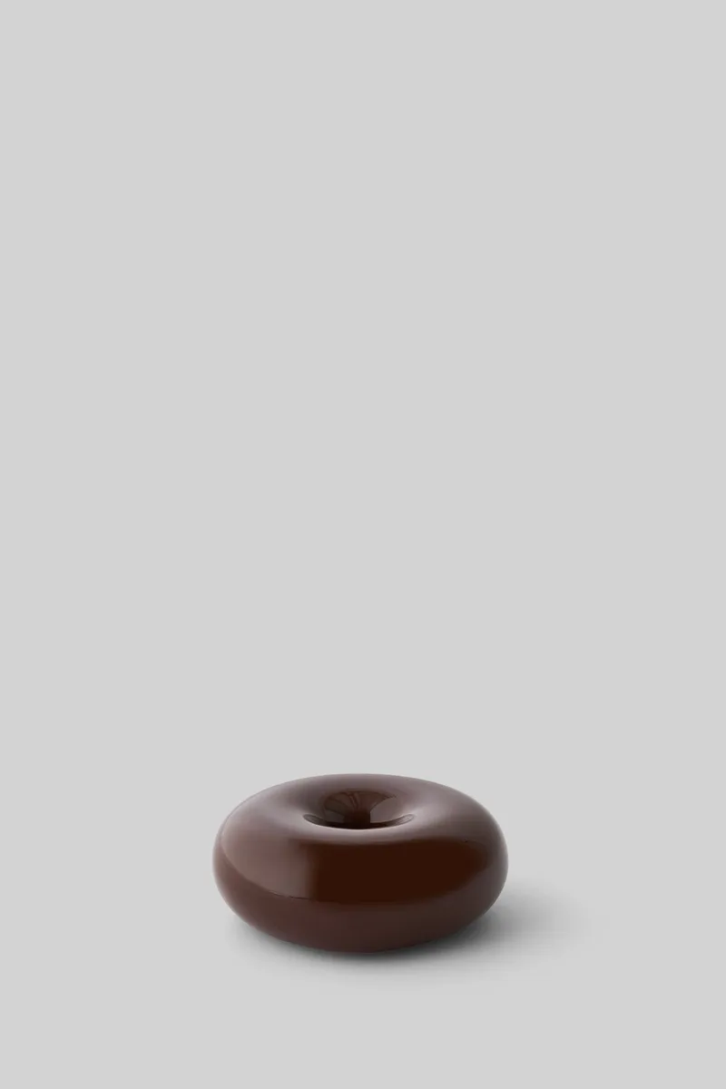 BOB CANDLE HOLDER, SMALL, BROWN van Studio About – productfoto