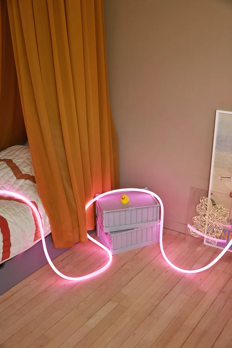 FLEX TUBE, 5 M, BRIGHT PINK by Studio About – interior photo