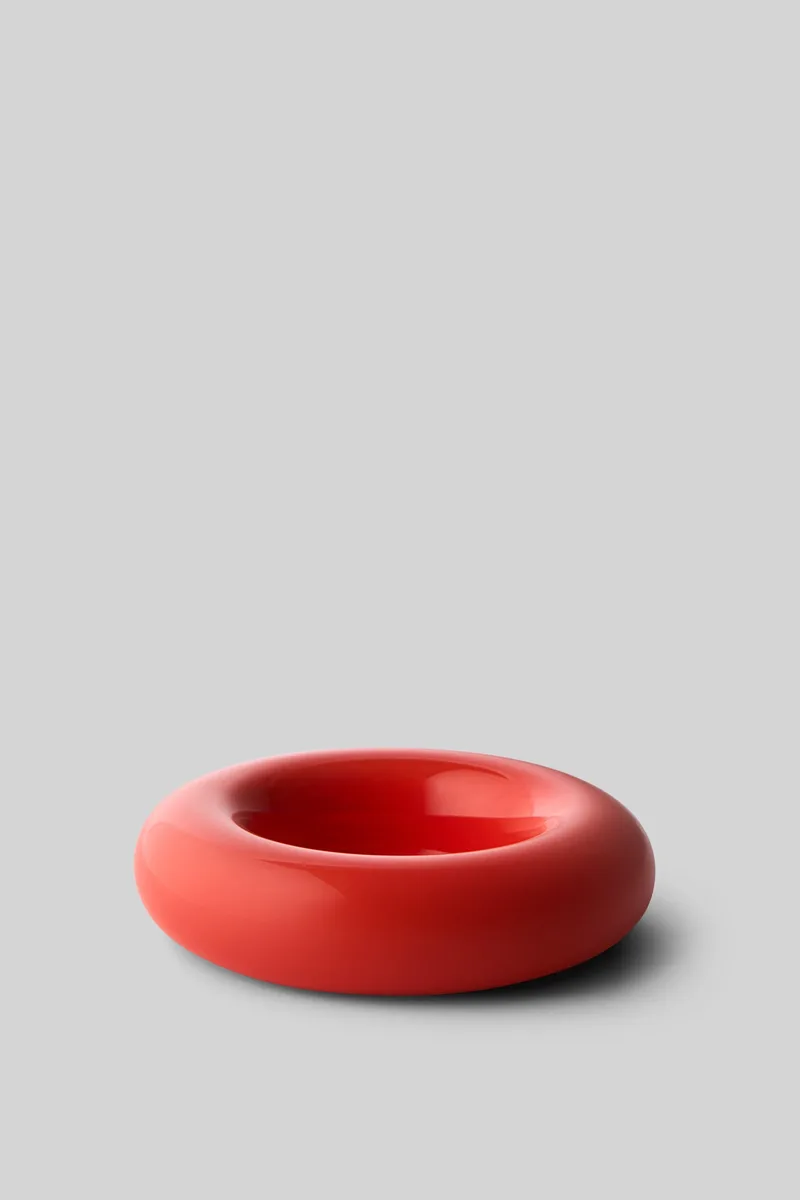 BOB CANDLE HOLDER, LARGE, RED by Studio About – product photo