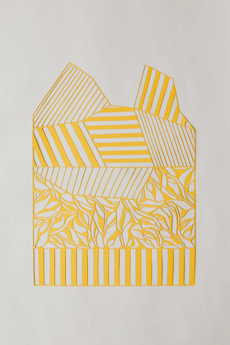 PAPERCUT, A3, GEOMETRIC, RECTANGLE, CORN YELLOW by Studio About – product photo