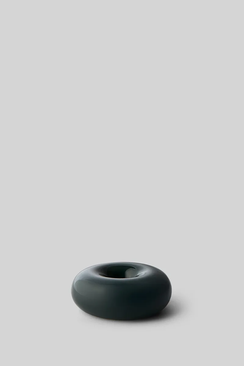 BOB CANDLE HOLDER, SMALL, DARK GREEN van Studio About – productfoto