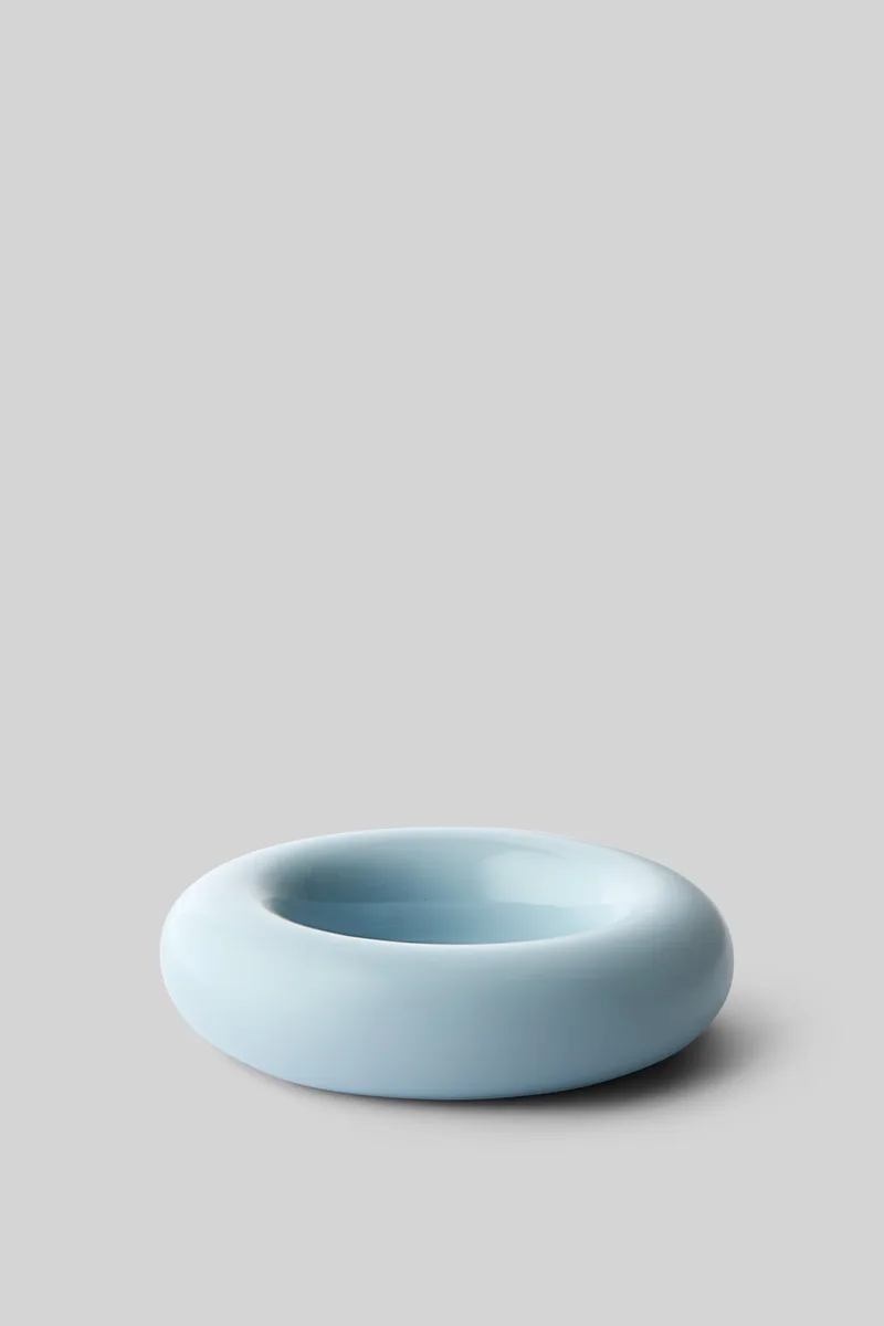BOB CANDLE HOLDER, LARGE, LIGHT BLUE by Studio About – product photo