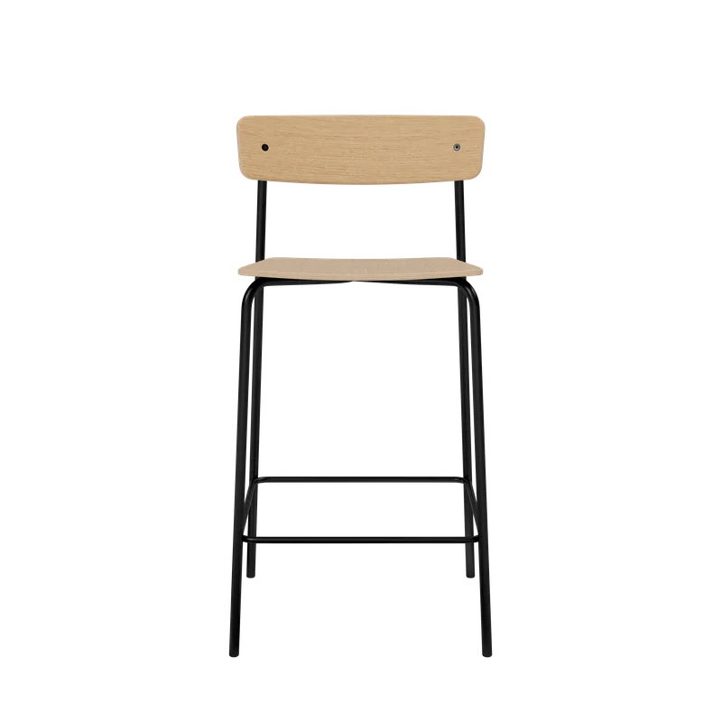 Cross Bar Chair Tube by TAKT in 65 cm, Oak black, None – product photo 1 of 2