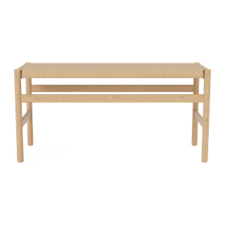 Soft Bench de TAKT en Oak Black lacquer, Aucun – photo du produit 1 sur 2