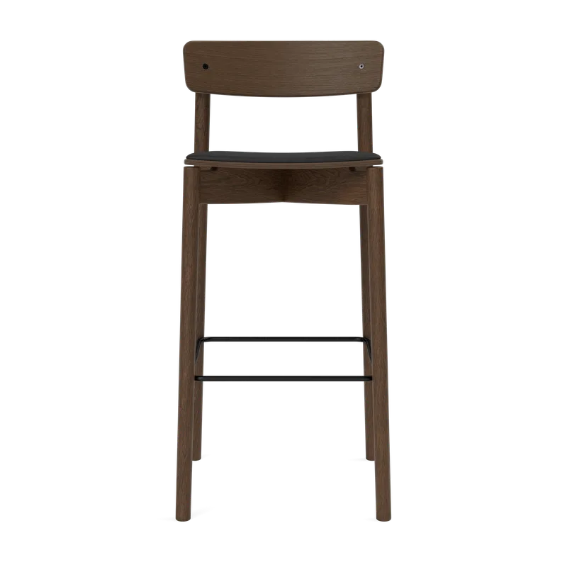 Cross Bar Chair de TAKT en 75 cm, Smoked oak, LEAP® black – photo du produit 2 sur 2