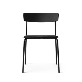 Cross Chair Tube von TAKT in Black tube, Oak Black lacquer, Spoor Zea Black Leather – Produktfoto 2 von 2