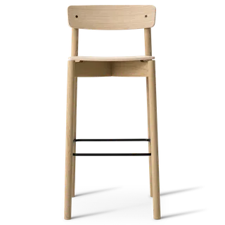 Cross Bar Chair by TAKT in 75 cm, Oak Matt lacquer, None – product photo 2 of 2