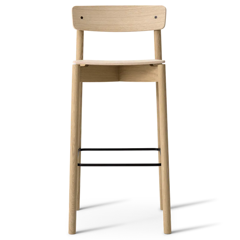 Cross Bar Chair by TAKT in 75 cm, Oak Matt lacquer, None – product photo 2 of 2