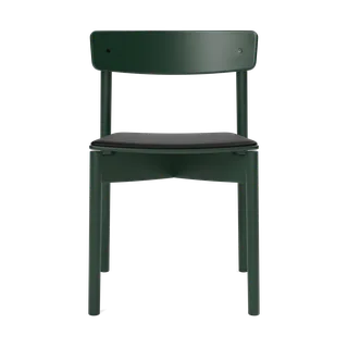 Cross Chair by TAKT in Beech Chrome green, LEAP® black – product photo 2 of 2