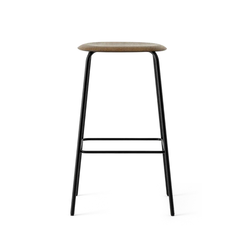 Studio Bar Stool van TAKT in 75 cm, Smoked oak veneer – productfoto 2 van 2