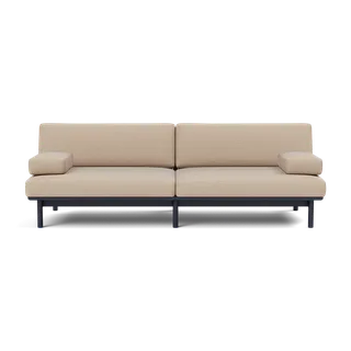 Spoke Sofa von TAKT in Oak Black blue lacquer, Autumn 0331 Warm grey, X2 – Produktfoto 2 von 2