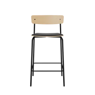Cross Bar Chair Tube by TAKT in 65 cm, Oak Matt lacquer, LEAP® black – product photo 2 of 2