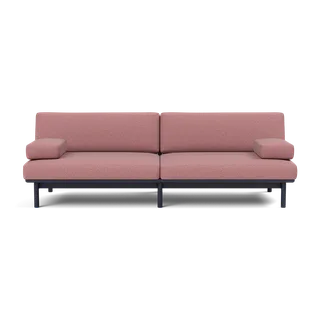 Spoke Sofa von TAKT in Oak Black blue lacquer, Autumn 0651 Rose, X2 – Produktfoto 2 von 2