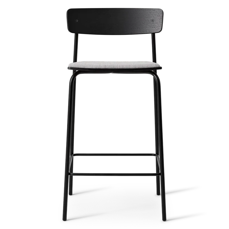 Cross Bar Chair Tube de TAKT en 65 cm, Oak black, Remix 123 Sand grey – photo du produit 2 sur 2