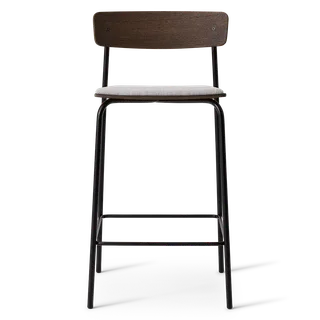 Cross Bar Chair Tube de TAKT en 65 cm, Smoked oak, Remix 123 Sand grey – photo du produit 2 sur 2