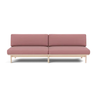 Spoke Sofa von TAKT in Beech White oil, Autumn 0651 Rose, Ohne – Produktfoto 2 von 2