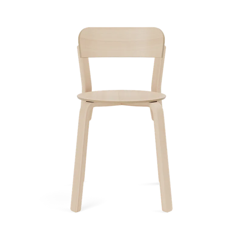 Turn Chair van TAKT in Beech Matt lacquer, Geen – productfoto 2 van 2