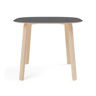 Turn Table by TAKT in Beech Matt lacquer, F5323 Black blue – product photo 2 of 2