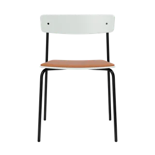 Cross Chair Tube von TAKT in Black tube, Oak Lichen green, LEAP® cognac – Produktfoto 2 von 2