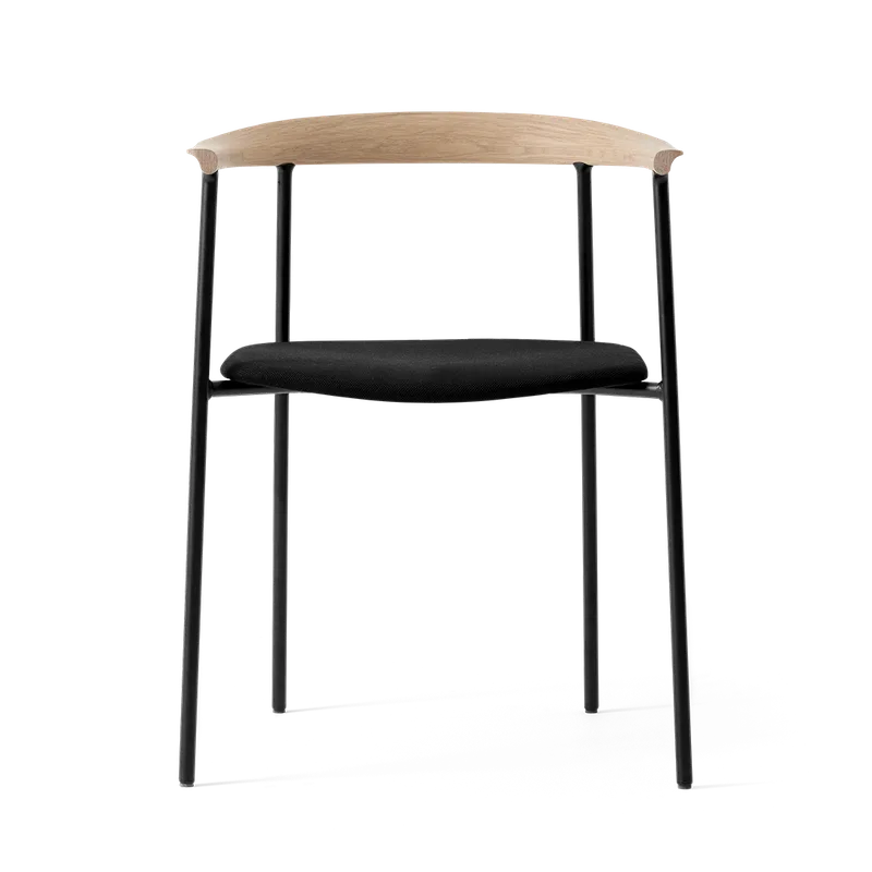 Arc Chair by TAKT in Black tube, Oak Matt lacquer, Steelcut 190 Pitchblack – product photo 3 of 3