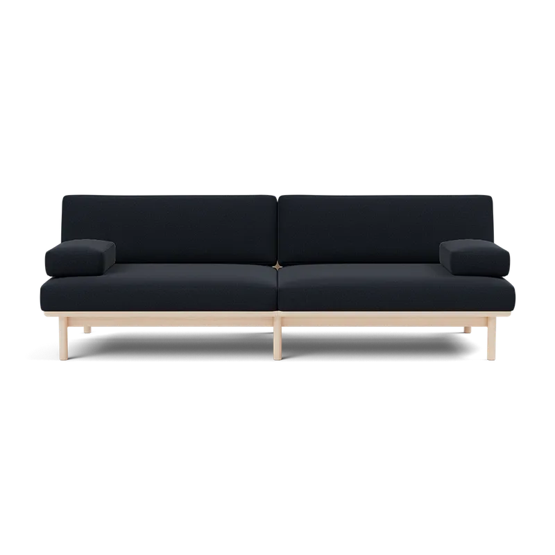Spoke Sofa van TAKT in Beech White oil, Autumn 0791 Dark blue, X2 – productfoto 2 van 2