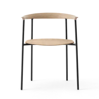 Arc Chair by TAKT in Black tube, Oak Matt lacquer, None – product photo 3 of 3