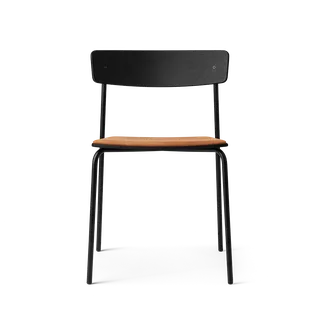 Cross Chair Tube von TAKT in Black tube, Oak Black lacquer, Spoor Zea Cognac Leather – Produktfoto 2 von 2