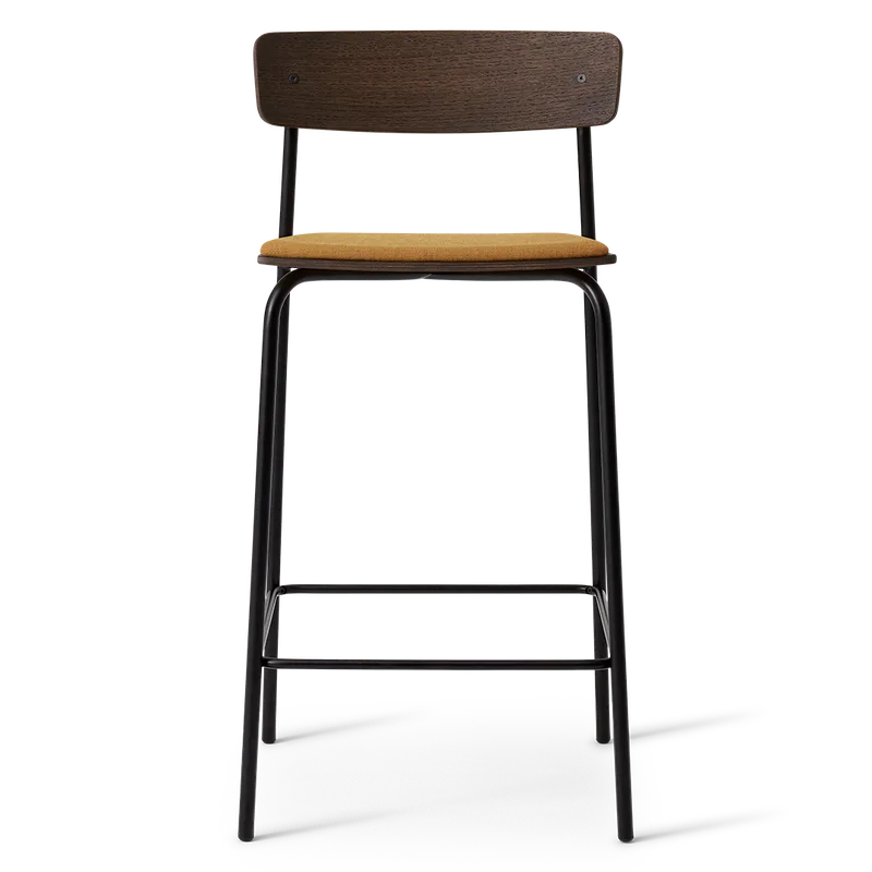 Cross Bar Chair Tube van TAKT in 65 cm, Smoked oak, Remix 422 Golden ochre – productfoto 2 van 2