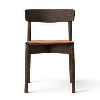 Cross Chair by TAKT in Smoked oak, Spoor Zea Cognac Leather – product photo 2 of 2