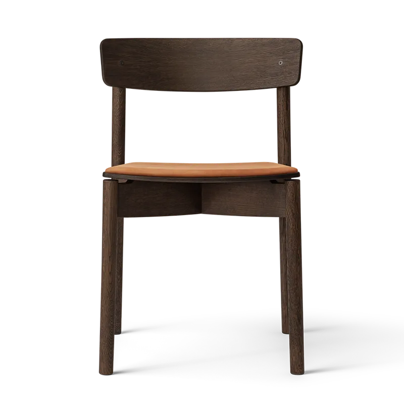 Cross Chair by TAKT in Smoked oak, Spoor Zea Cognac Leather – product photo 2 of 2