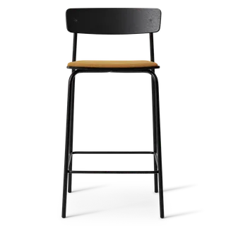 Cross Bar Chair Tube von TAKT in 65 cm, Oak black, Remix 422 Golden ochre – Produktfoto 2 von 2
