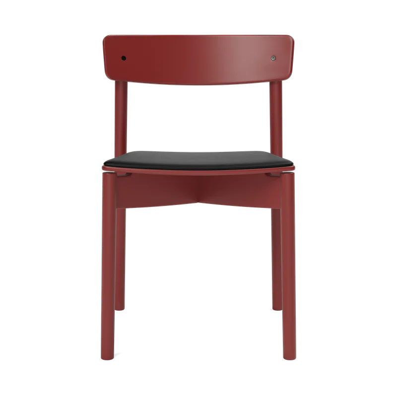 Cross Chair van TAKT in Beech Copper red, LEAP® black – productfoto 2 van 2