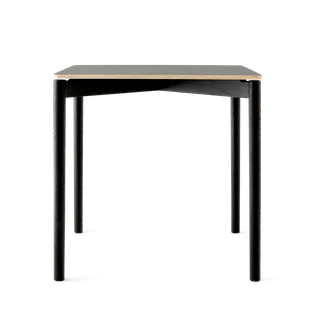 Cross Table 75 by TAKT in Oak Black lacquer, 0752 Light grey nano laminate – product photo 2 of 2