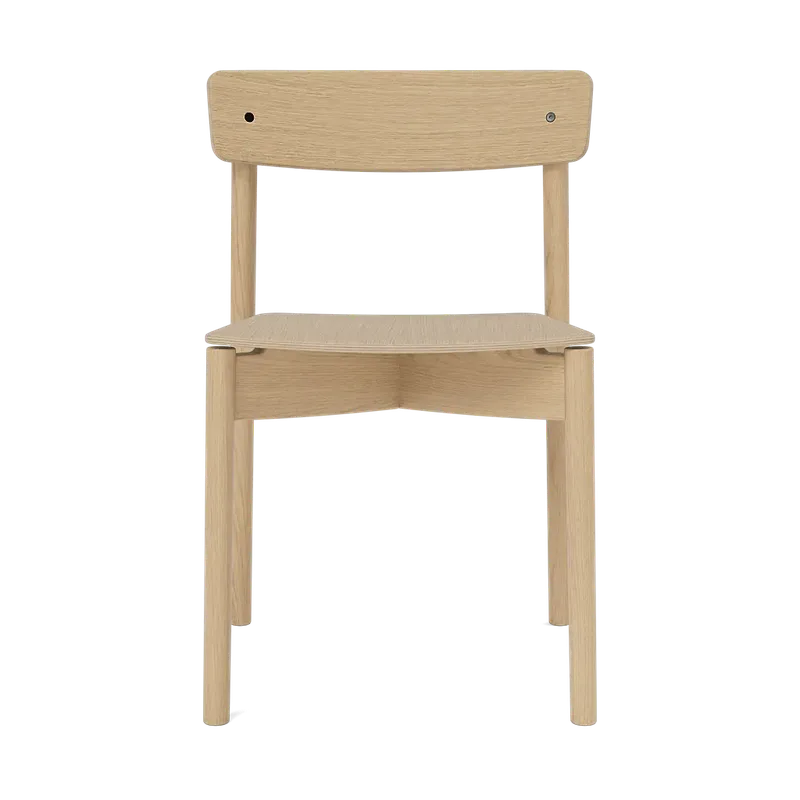 Cross Chair by TAKT in Oak Matt lacquer, None – product photo 1 of 2