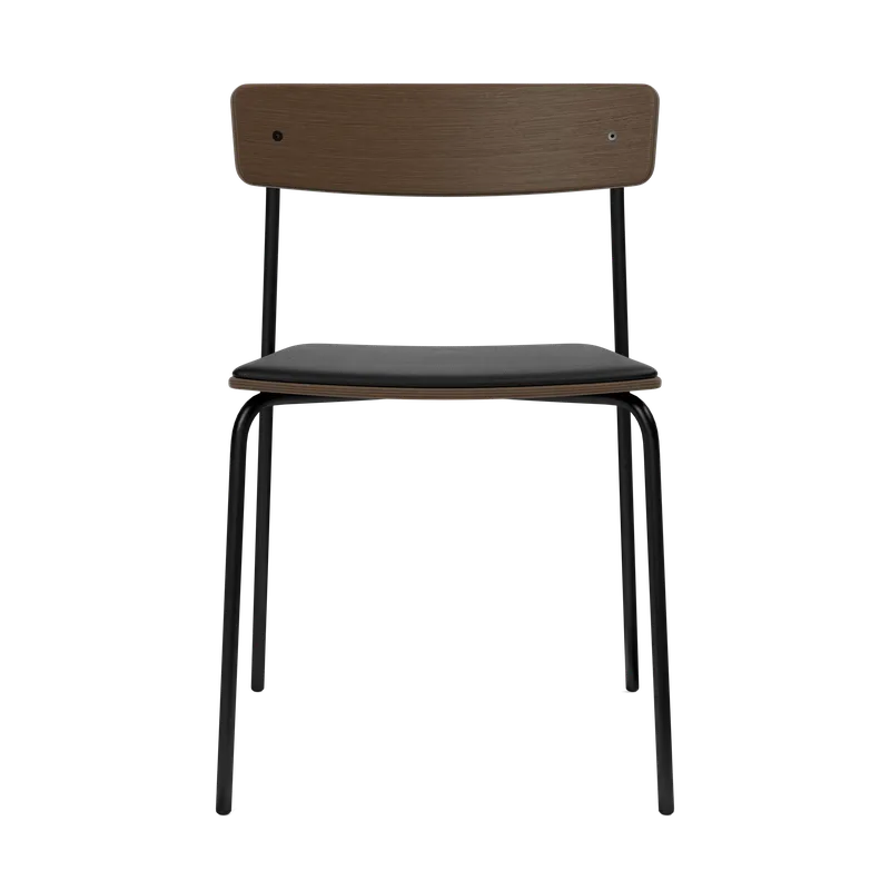 Cross Chair Tube von TAKT in Black tube, Smoked Oak, LEAP® black – Produktfoto 2 von 2