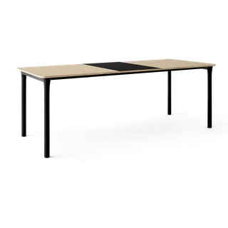 Arc Dining Table by TAKT in Black oak and black oak, Oak veneer, Ext-50 0720 Black nano laminate – product photo 2 of 2