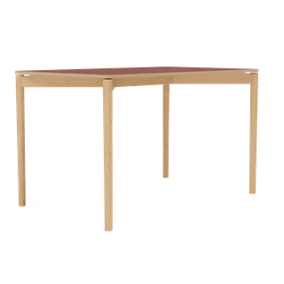 Cross Table 120 by TAKT in Oak Matt lacquer, 0720 Black nano laminate – product photo 1 of 2