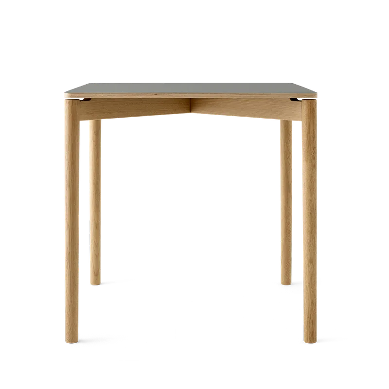 Cross Table 75 by TAKT in Oak Matt lacquer, 0752 Light grey nano laminate – product photo 2 of 2