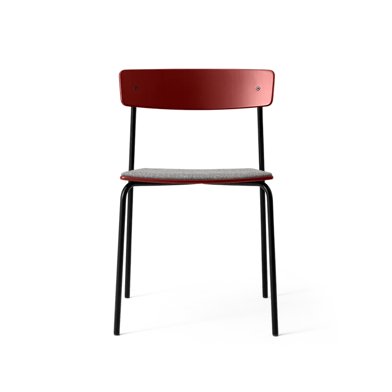 Cross Chair Tube von TAKT in Black tube, Oak Copper red, Hallingdal 130 Grey – Produktfoto 2 von 2