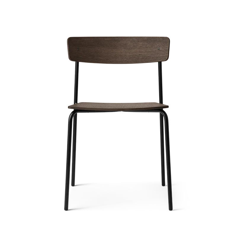 Cross Chair Tube von TAKT in Black tube, Smoked Oak, Ohne – Produktfoto 2 von 2